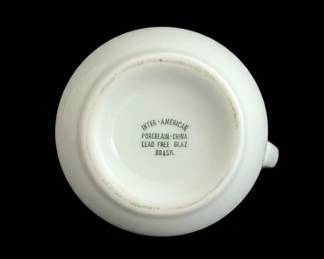Vintage InterAmerican Porcelain Creamer second image