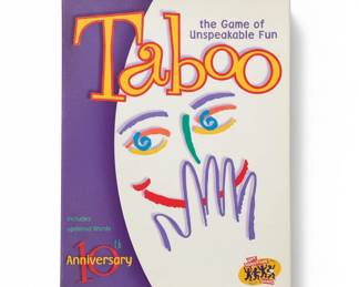 Taboo tenth Anniversary Edition Board Game