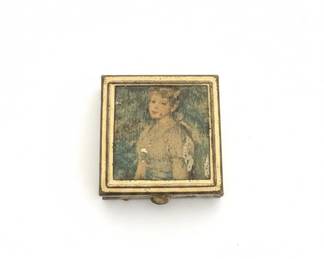 Vintage Portrait Pill Box