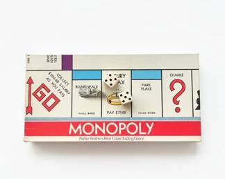 Vintage Parker Brothers Monopoly Board Game