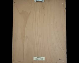 Paul Newman Portrait Wood Plaque by Giuseppe Lo Cascio second image