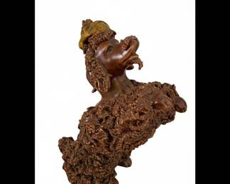 Vintage Porcelain Poodle Figurine