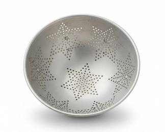 Vintage Mirro Aluminum StarPattern Colander