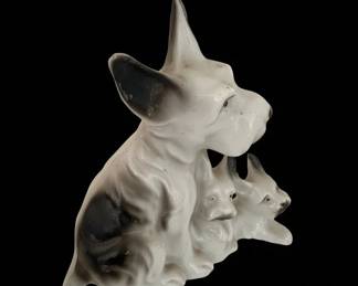 Vintage Occupied Japan Ceramic Scottish Terrier Figurine second image
