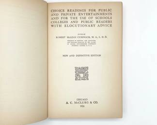 Choice Readings for Public and Private Entertainments  second image