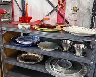Lots of silver, silver plated and brass