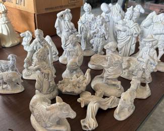 Several Nativity Sets