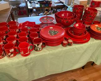 Waechtersbach Christmas dishes
