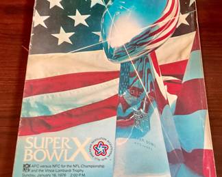 Program Super Bowl 1976