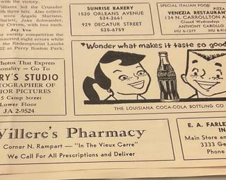 Vintages adds from newsletter