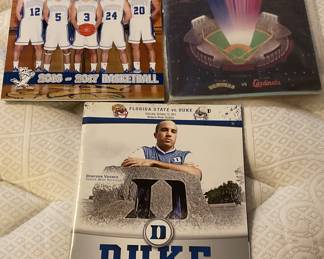 Books on Basketball, baseball, football 