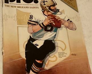 1972 New Orleans Saints program
