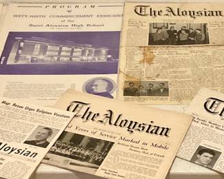 The Aloysian vintage newsletters 