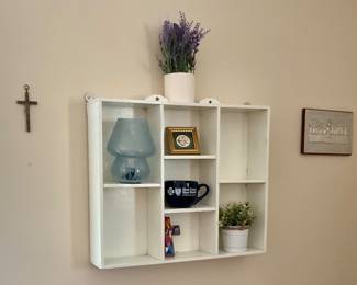 What nots and shelf