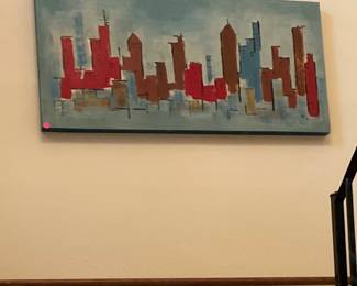 Abstract cityscape