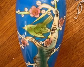 Handpainted vase