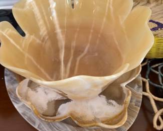 Victor Caranza honey onyx bowl