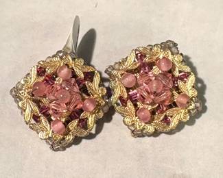 Vintage Avon clip earrings