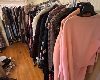 Furs, designer clothing, etc.