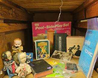 Dolls, Games, Books