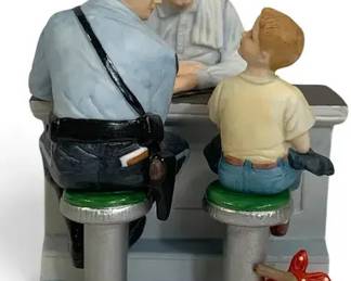Norman Rockwell “The Runaway” Figurine – Dave Grossman Creations, Limited Edition 1984