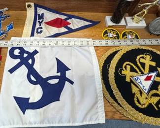 Mathews Yacht Club memorabilia