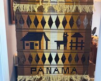 Vintage Panamanian tapestry