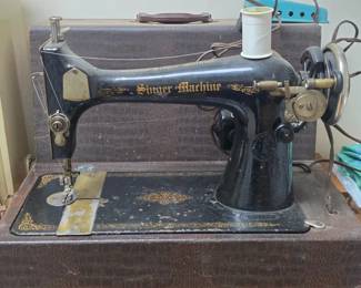 Antique Singer sewing machine