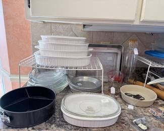 lots of Corning Ware/priced to sell