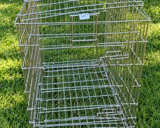 professional size dog crate aluminum