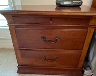 Hickory White Nightstand