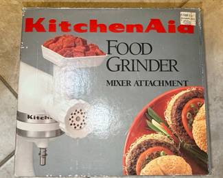 KitchenAid Professional 600 Series 6 Qt. Stand Mixer with Food Grinder and Spiralizer Attachments