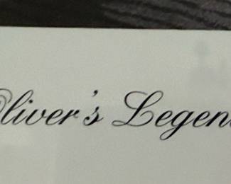 Robert A. Tino 'Oliver's Legend' Print