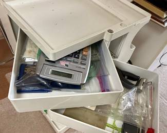 Joe Colombo Boby Style Rolling Storage Cart