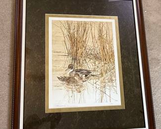 Thomas Quinn Signed Limited Edition Duck Print 15/950