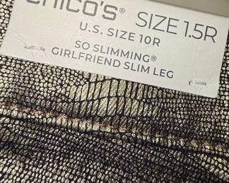 Chico's So Slimming Girlfriend Slim Leg Pants