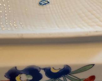Imari Style Porcelain Serving Tray