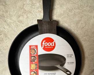 Food Network Pre-Seasoned Cast Iron Skillet