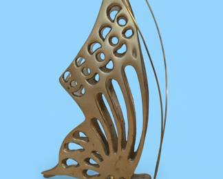 Brass Butterfly Napkin Holder