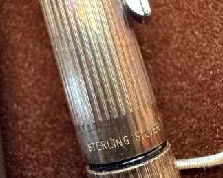 Sheaffer Targa Sterling Silver Ballpoint Pen