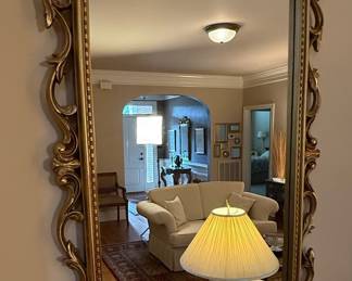 Hollywood Regency Style Wall Mirror