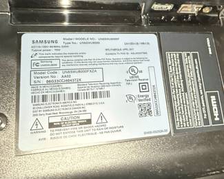 Samsung UN65MU8000 65-inch 4K UHD Smart TV