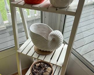 3 Tier Foldable Ladder Shelf Style