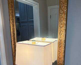 Ornate Giltwood Wall Mirror