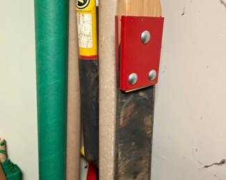 Assorted Garden Tools and Toro Super Blower-Vac