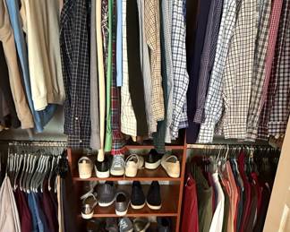 Assorted Men's Clothing and Footwear Collection