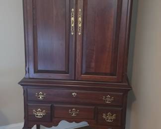 Queen Anne Style Armoire