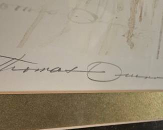 Thomas Quinn Signed Limited Edition Duck Print 15/950