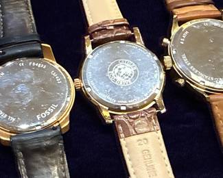 Fossil and Citizen Chronograph Watch Collection