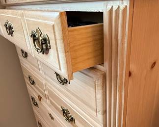 Chippendale Style Pine Tall Chest
